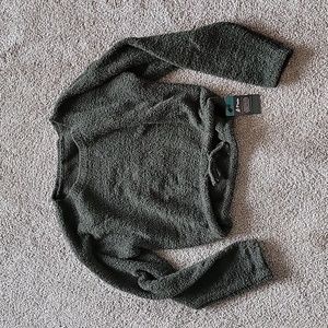 P'tula Plush Crop Sweatshirt